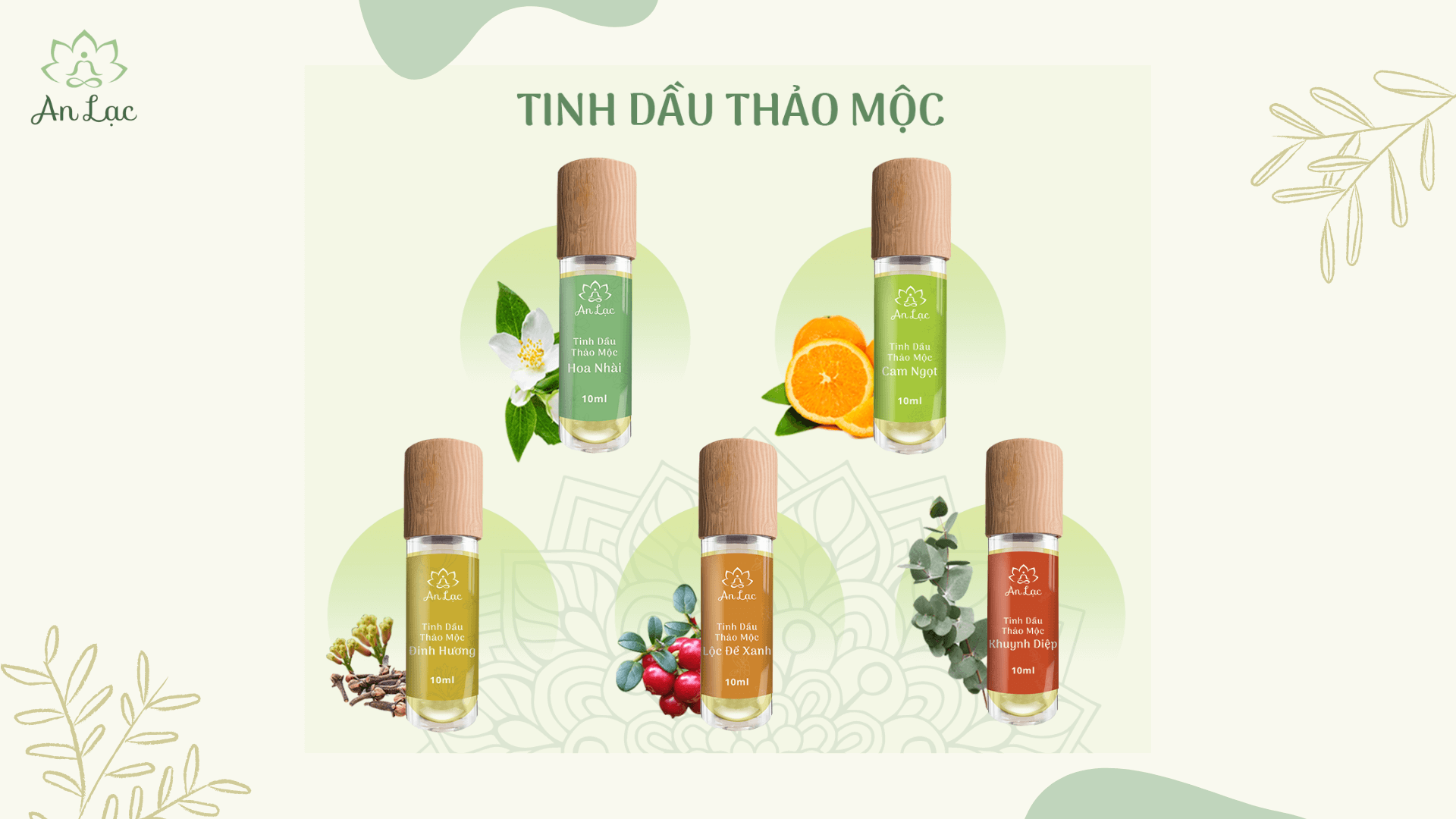 Tinh dầu thảo mộc An Lạc